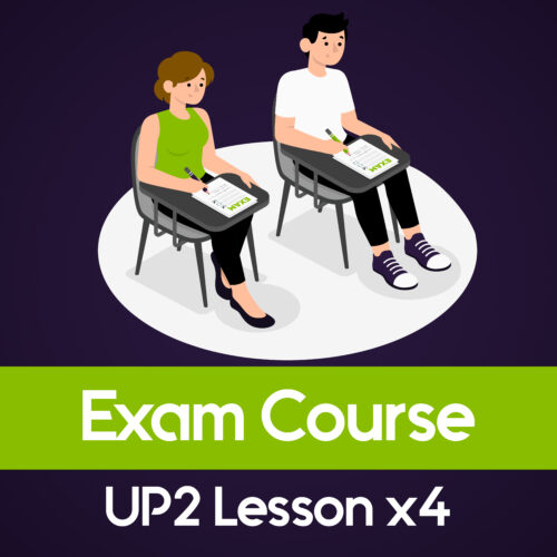 Exam Course UP2 Lesson x4